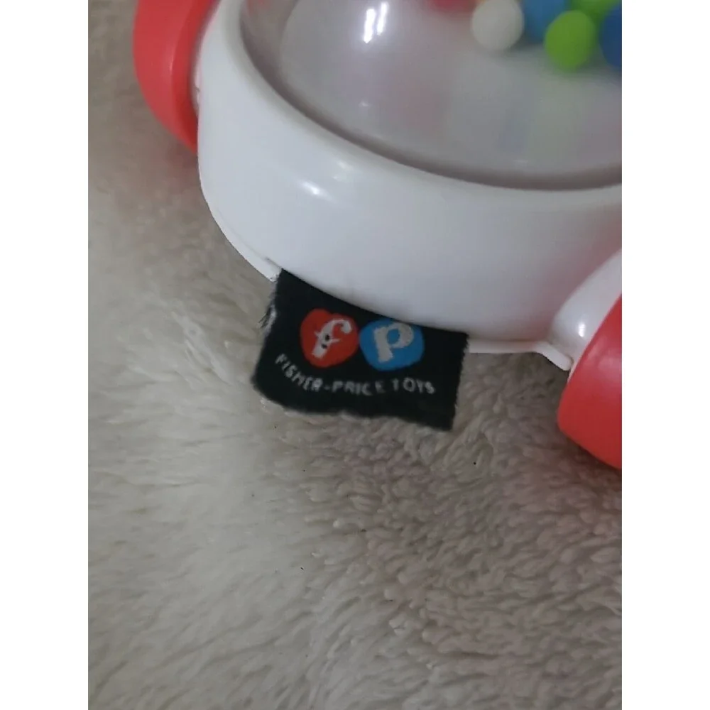 Fisher Price Mini Corn Popper Toy Classic 5.5” Baby Rattle 2014 Mattel Teether